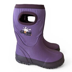 Bogs Toddler Kids Purple Insulated Waterproof Boot youth Size 11 rain boot